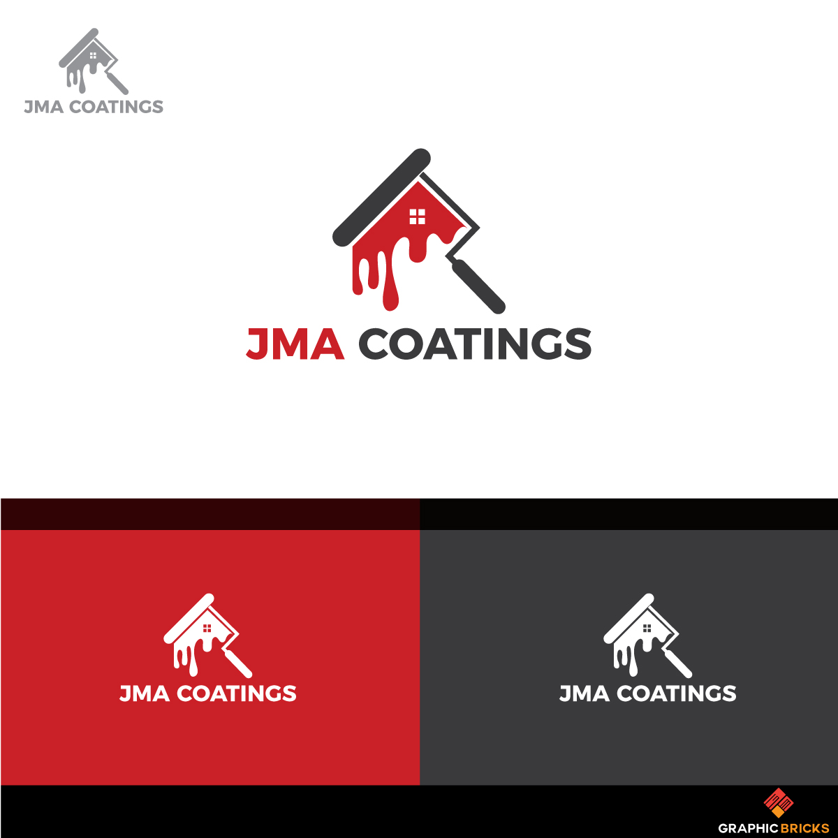 Diseño de Logo por Graphic Bricks para JMA COATINGS | Diseño #16048123