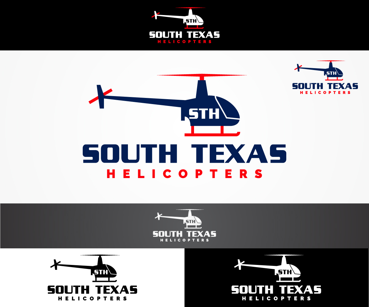 Logo Design by sangeloenriquez for South Texas Helicopters  | Design #16028261