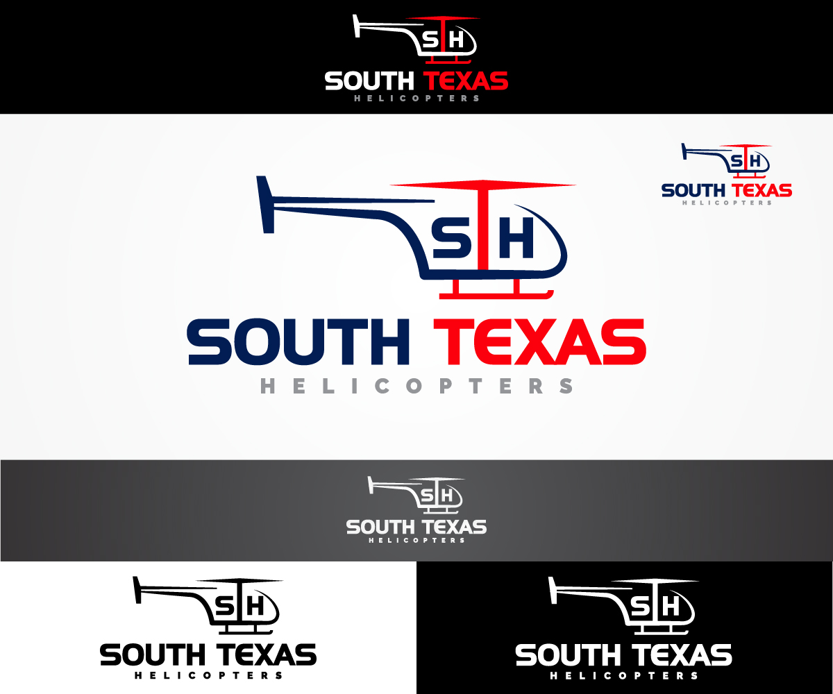 Logo Design by sangeloenriquez for South Texas Helicopters  | Design #16028492
