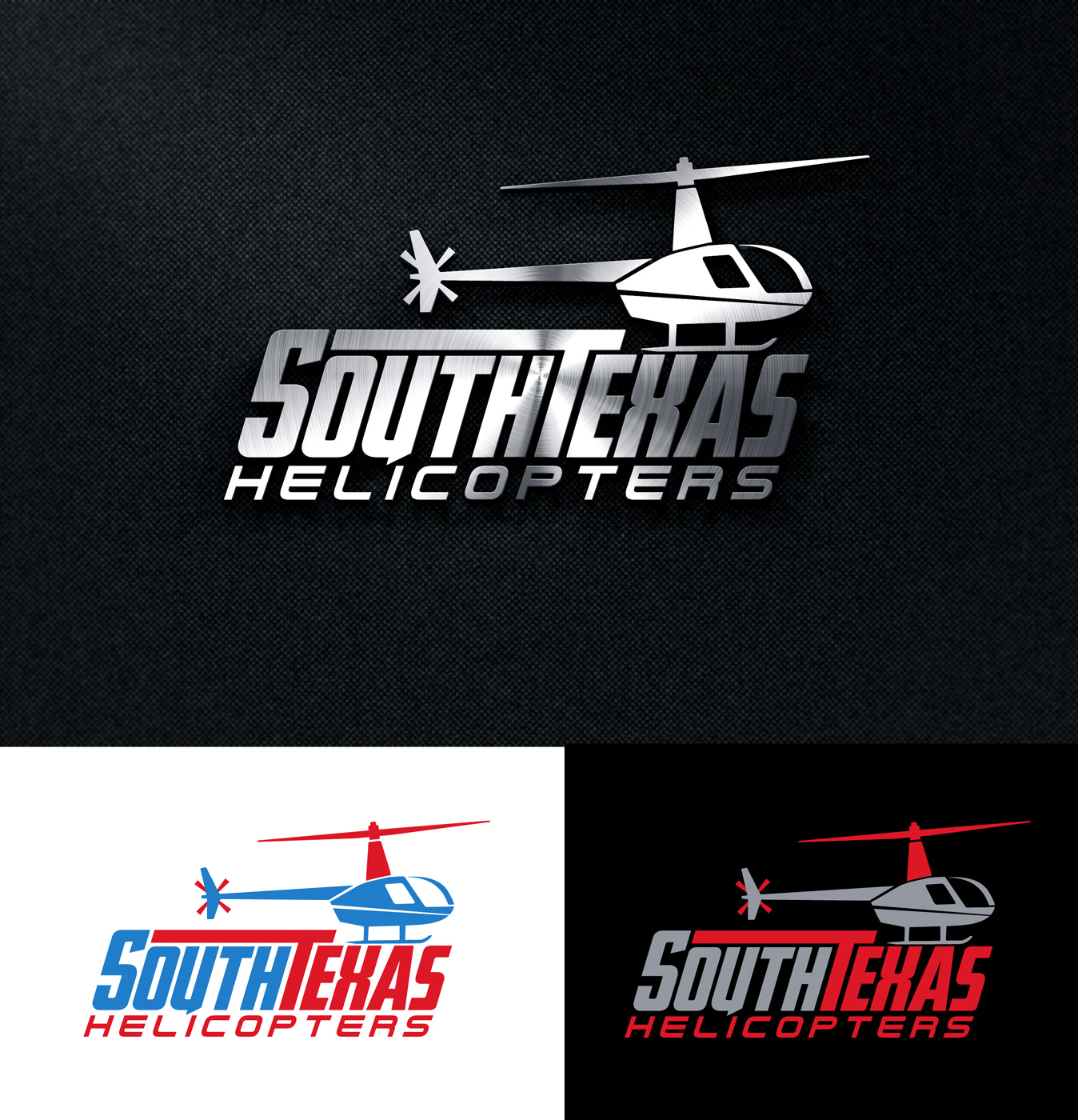 Logo Design by Impressive Solutions for South Texas Helicopters  | Design #16025432