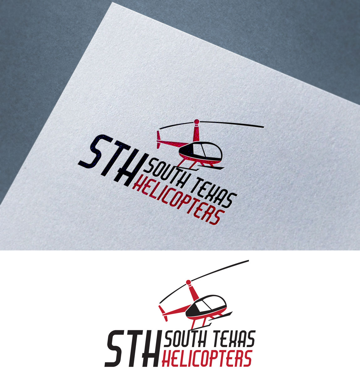 Logo Design by Impressive Solutions for South Texas Helicopters  | Design #16025473