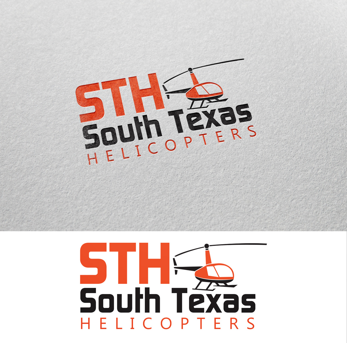 Logo Design by Impressive Solutions for South Texas Helicopters  | Design #16025475