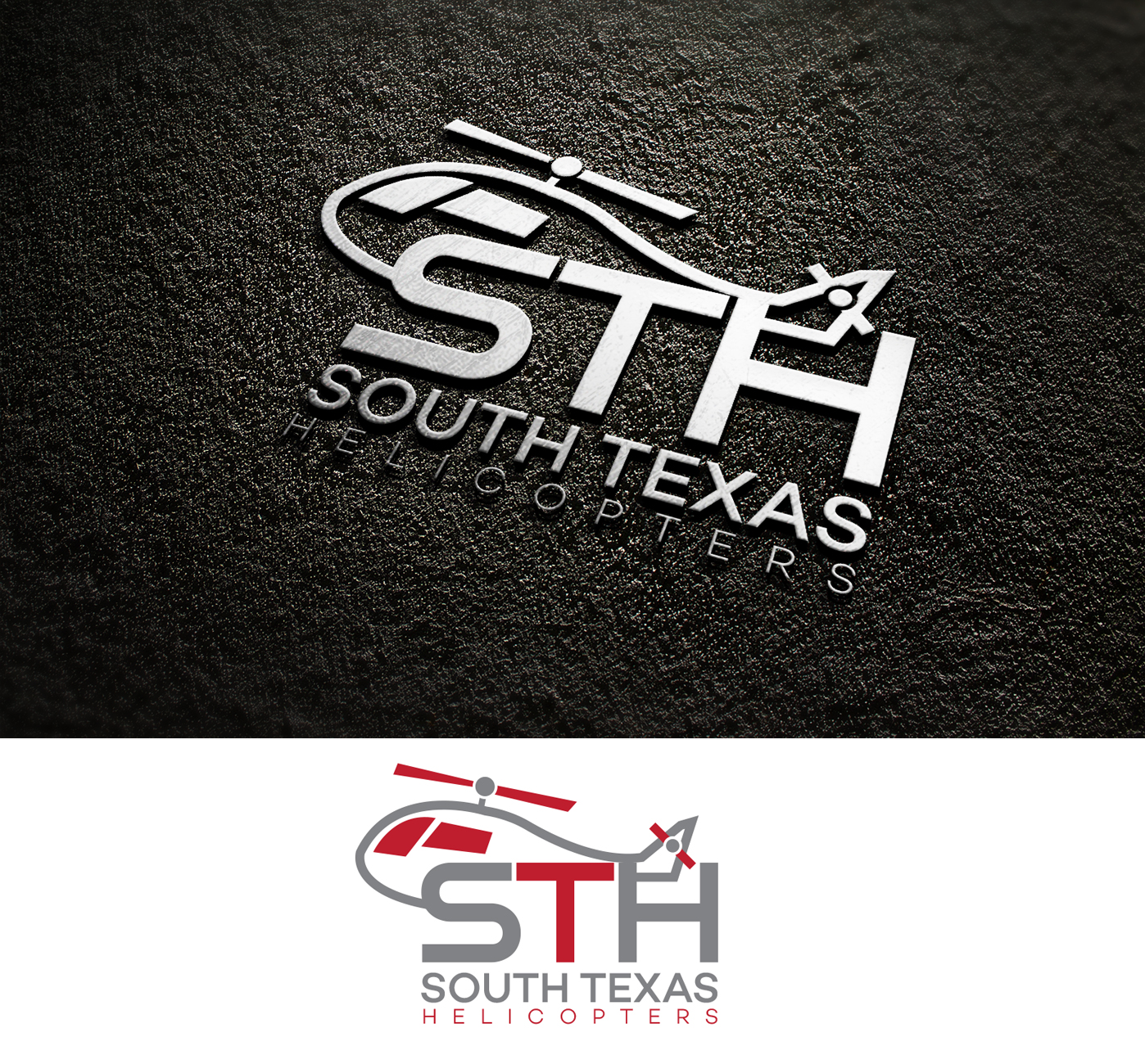Logo Design by Impressive Solutions for South Texas Helicopters  | Design #16025494
