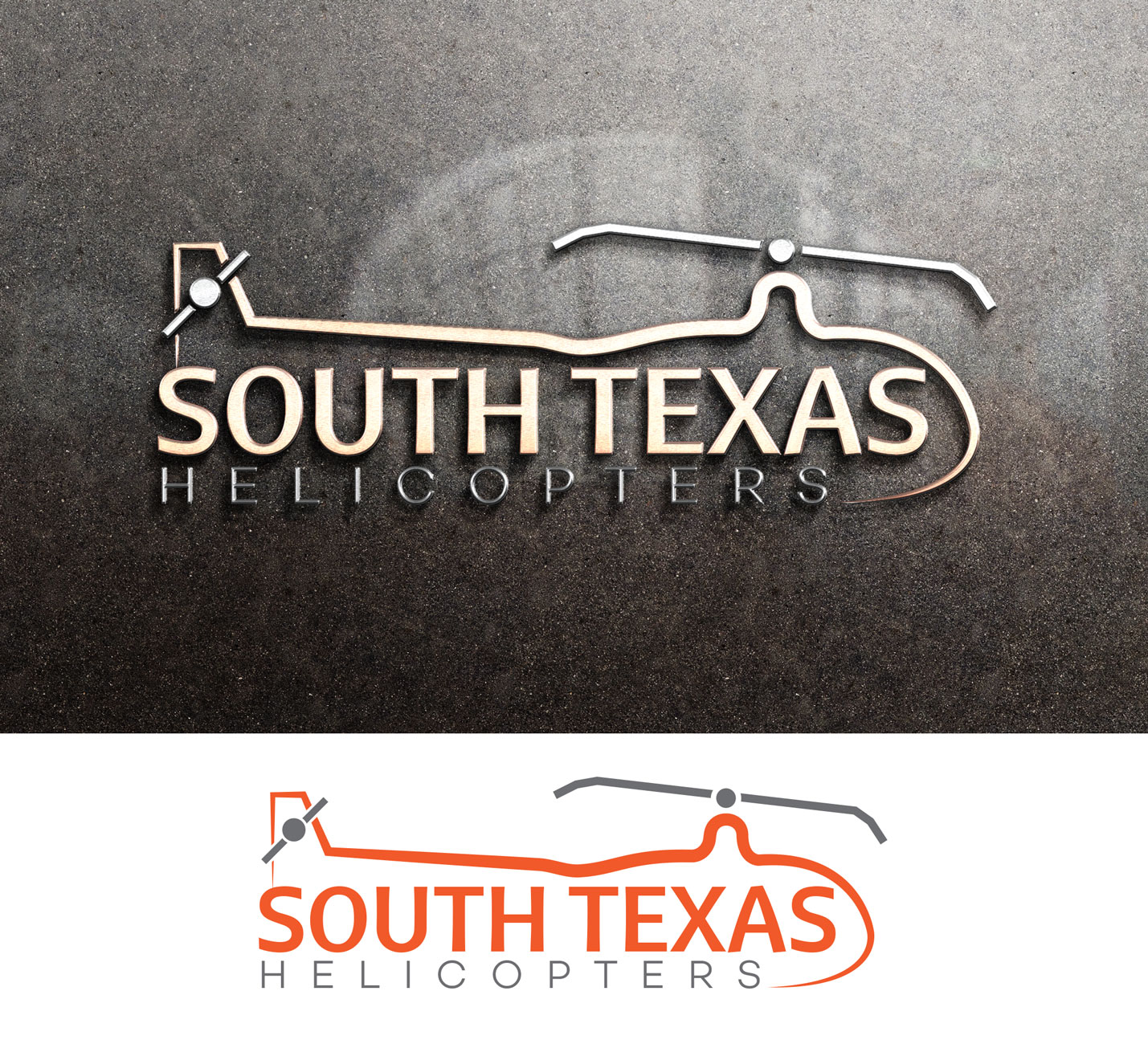 Logo Design by Impressive Solutions for South Texas Helicopters  | Design #16025495