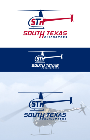 Logo Design by rivemediadesign for South Texas Helicopters  | Design: #16154692