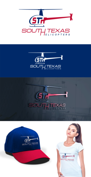 Logo Design by rivemediadesign for South Texas Helicopters  | Design: #16262952