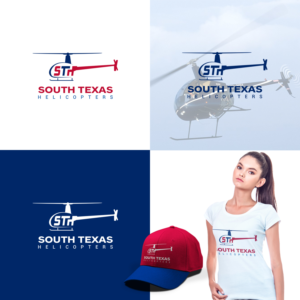 Logo Design by rivemediadesign for South Texas Helicopters  | Design: #16263948