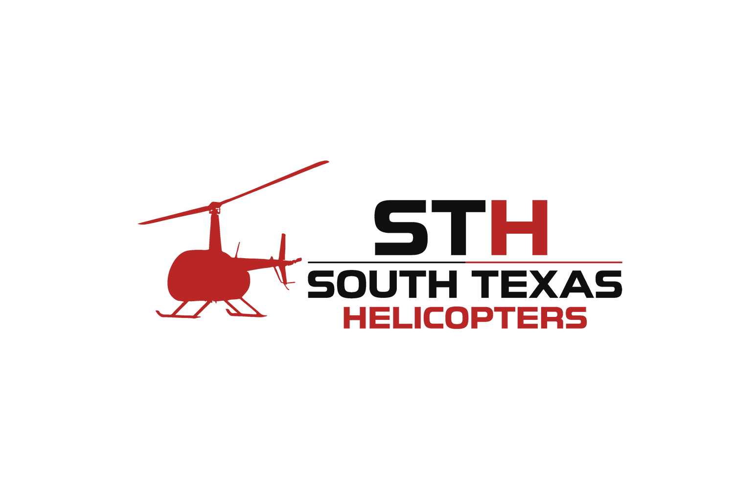 Logo Design by Dinov Designs for South Texas Helicopters  | Design #16089772
