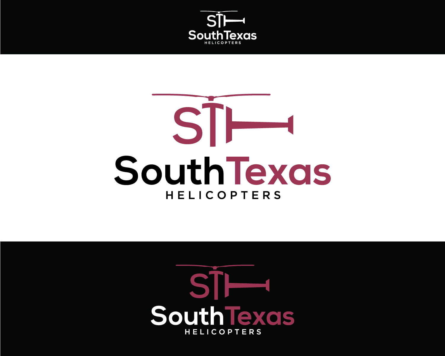Logo Design by Sheikh Designer for South Texas Helicopters  | Design #16028473