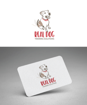REAL DOG TRAINING SOLUTIONS | Logo Design by sloggi