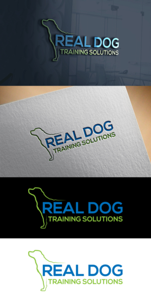 Logo-Design von king solangi für Real Dog Training Solutions | Design: #16043813