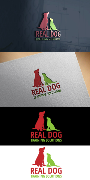 Logo-Design von king solangi für Real Dog Training Solutions | Design: #16043815
