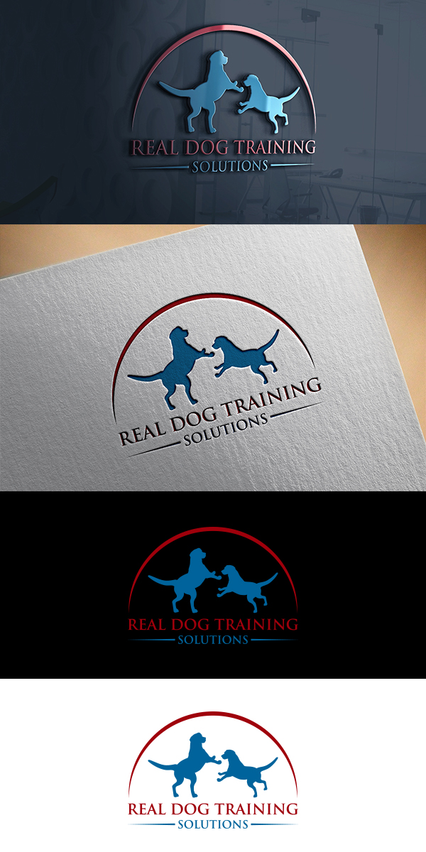 Logo Design by king solangi for Real Dog Training Solutions | Design #16044203