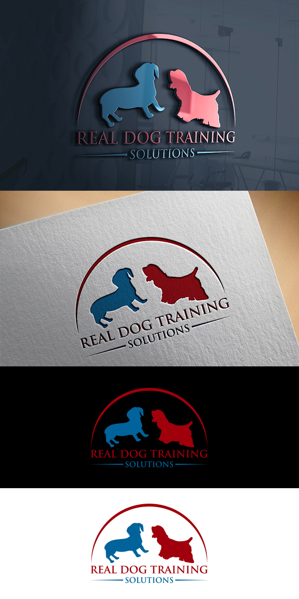 Logo-Design von king solangi für Real Dog Training Solutions | Design #16048090