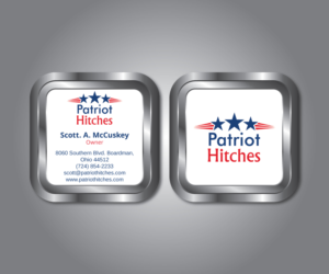 Diseño de Tarjeta de Presentación por M.Pirs para Patriot Hitches, LLC | Diseño: #16050845