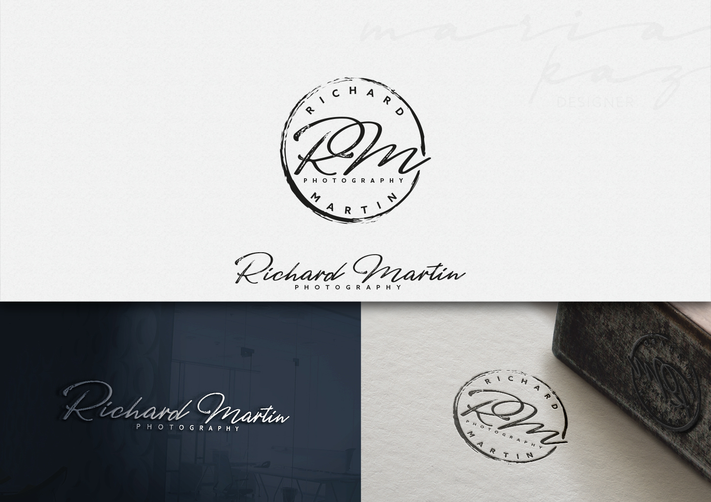 Diseño de Logo por maria-kaz para Richard Martin | Diseño #16134798