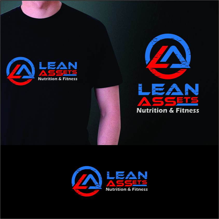 Logo Design by Arham Hidayat for Lean Assets Nutrition & Fitness | Design #16078720