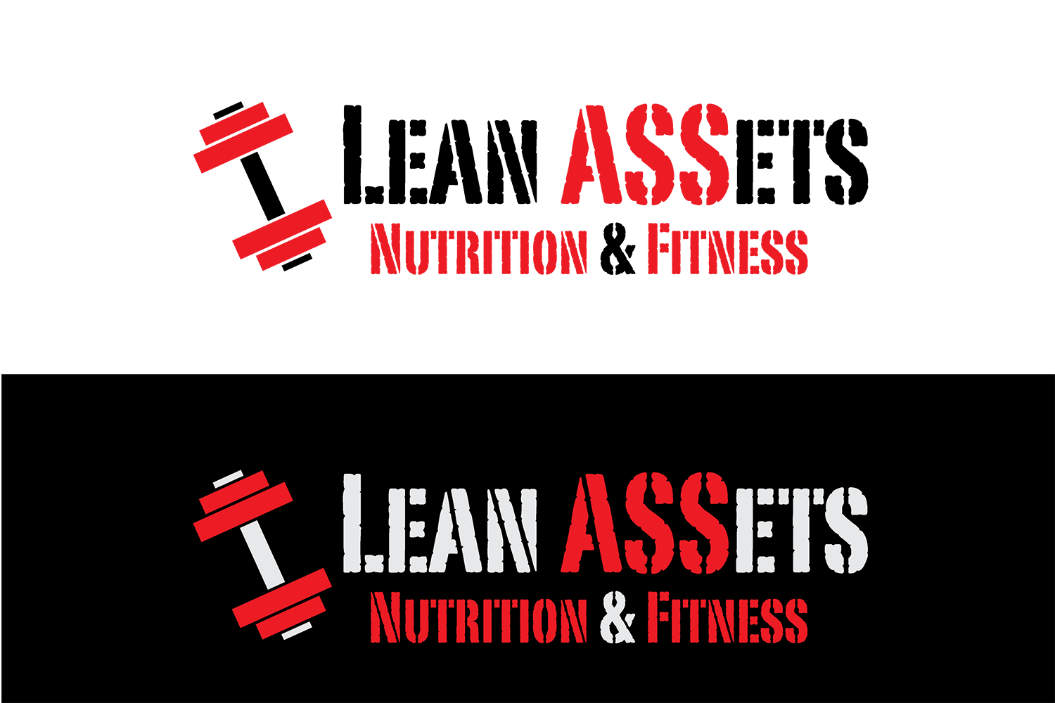Logo Design by Dinov Designs for Lean Assets Nutrition & Fitness | Design #16051860