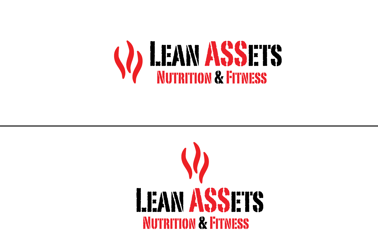 Logo-Design von Dinov Designs für Lean Assets Nutrition & Fitness | Design #16074111