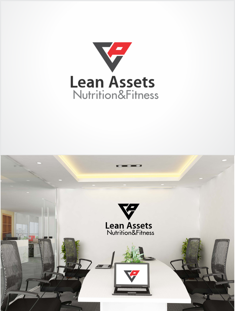 Logo Design by LikeaStone 2 for Lean Assets Nutrition & Fitness | Design #16034623