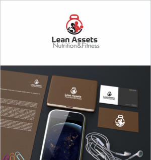 Logo-Design von LikeaStone 2 für Lean Assets Nutrition & Fitness | Design: #16034627