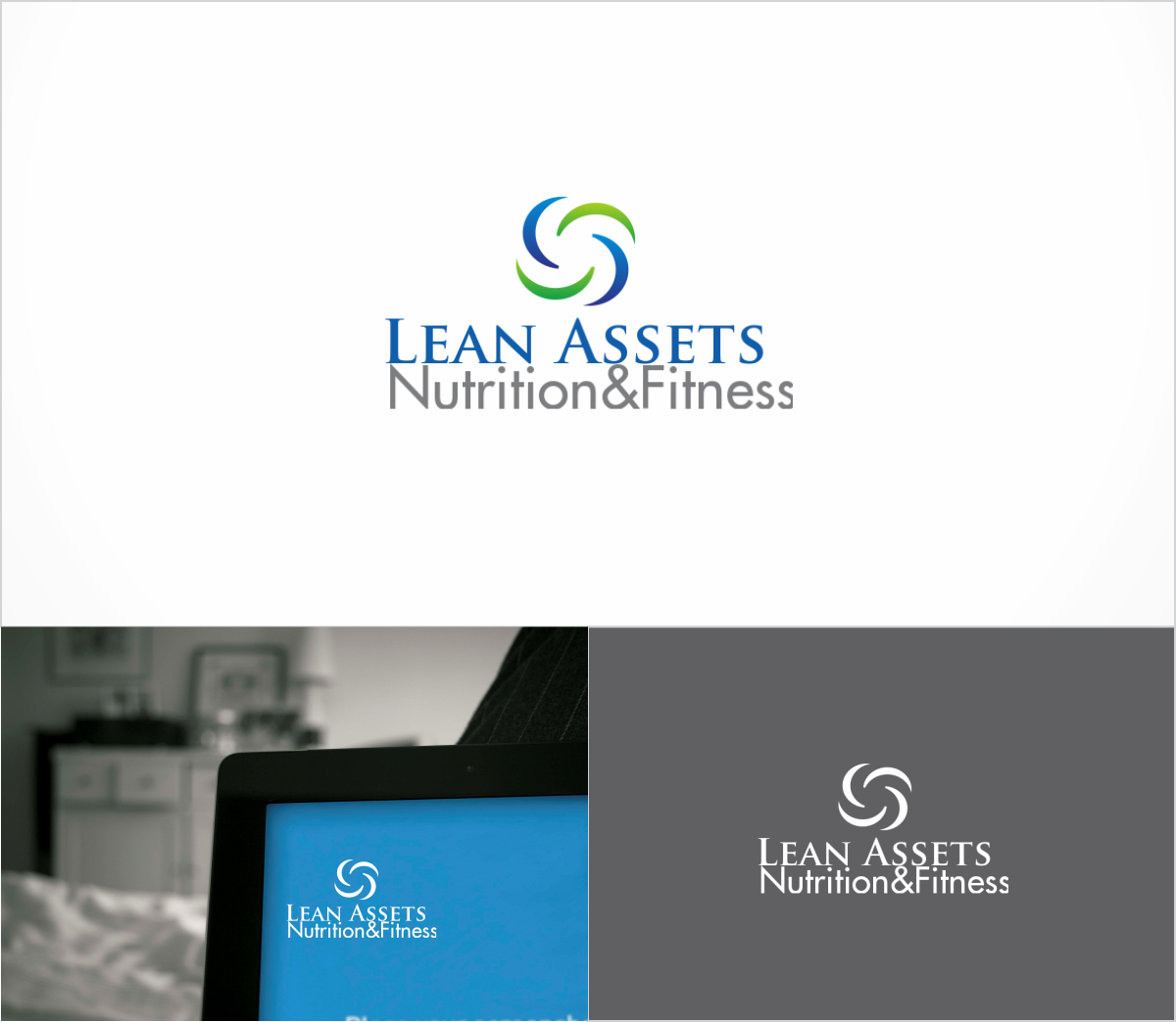 Logo Design by LikeaStone 2 for Lean Assets Nutrition & Fitness | Design #16034630