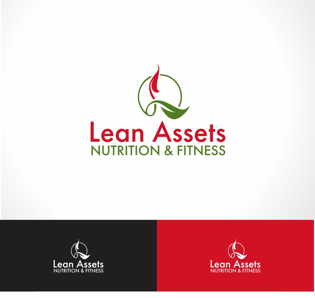 Logo Design by LikeaStone 2 for Lean Assets Nutrition & Fitness | Design #16054873