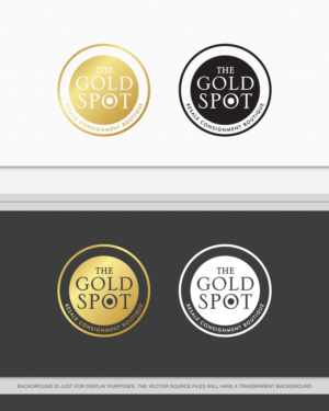 The Gold spot Resale Consignment Boutique  | Logo Design by AD-X