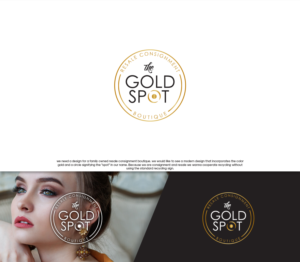 The Gold spot Resale Consignment Boutique  | Logo Design by GBDESIGN