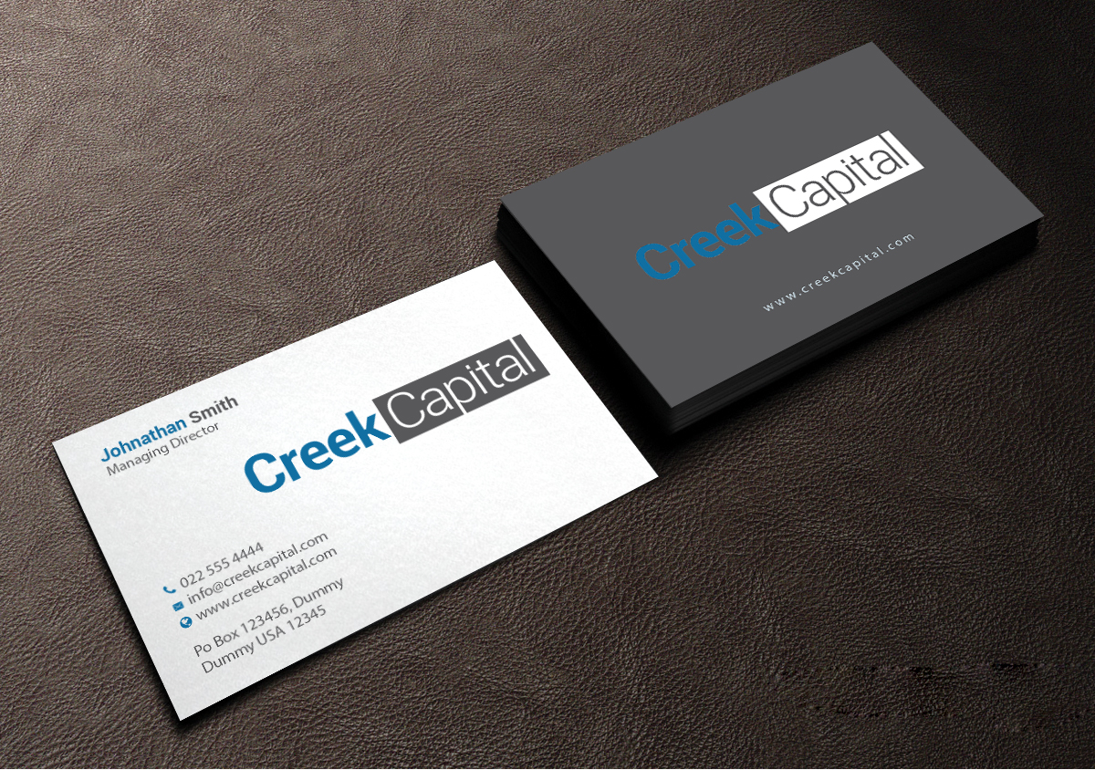 Diseño de Tarjeta de Presentación por Creations Box 2015 para Green Coast Enterprises | Diseño #16049266