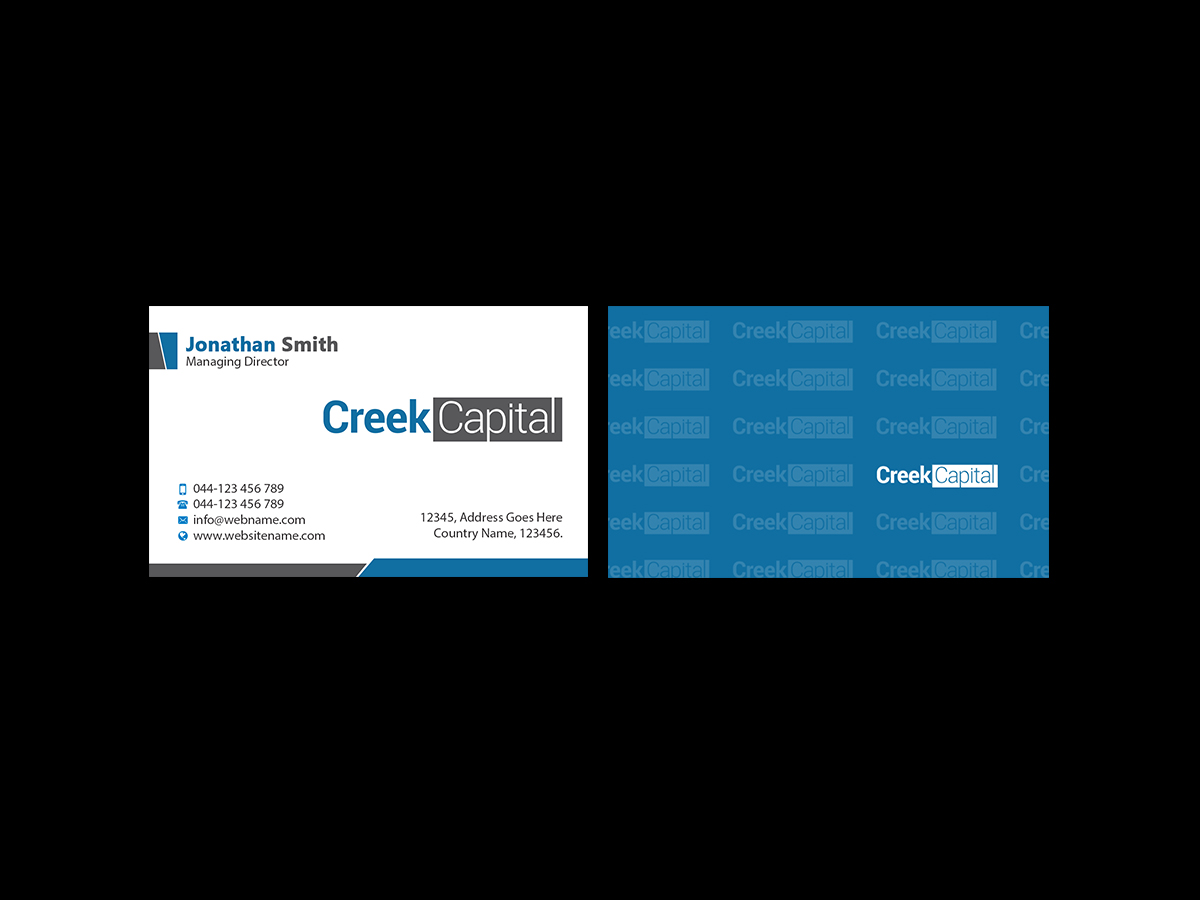 Diseño de Tarjeta de Presentación por Creations Box 2015 para Green Coast Enterprises | Diseño #16051398