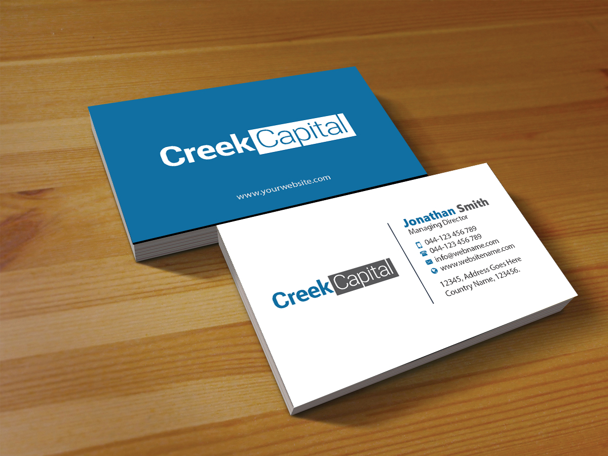 Diseño de Tarjeta de Presentación por Creations Box 2015 para Green Coast Enterprises | Diseño #16051402
