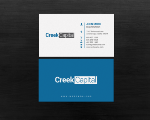 Business Card Design for an Investment Company | Diseño de Tarjeta de Presentación por chandrayaan.creative