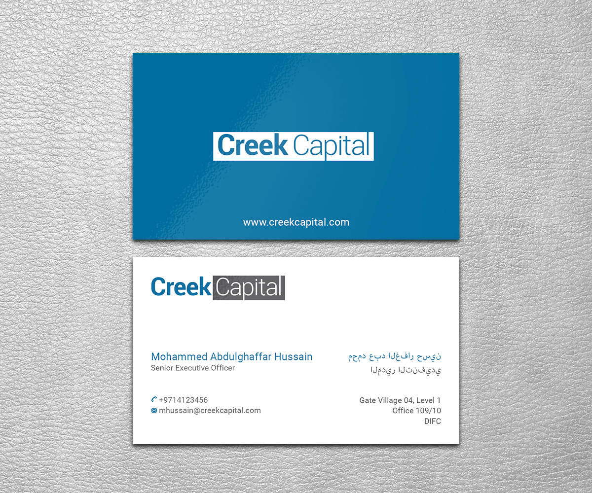 Visitenkarten-Design von SS_Designs für Green Coast Enterprises | Design #16198667