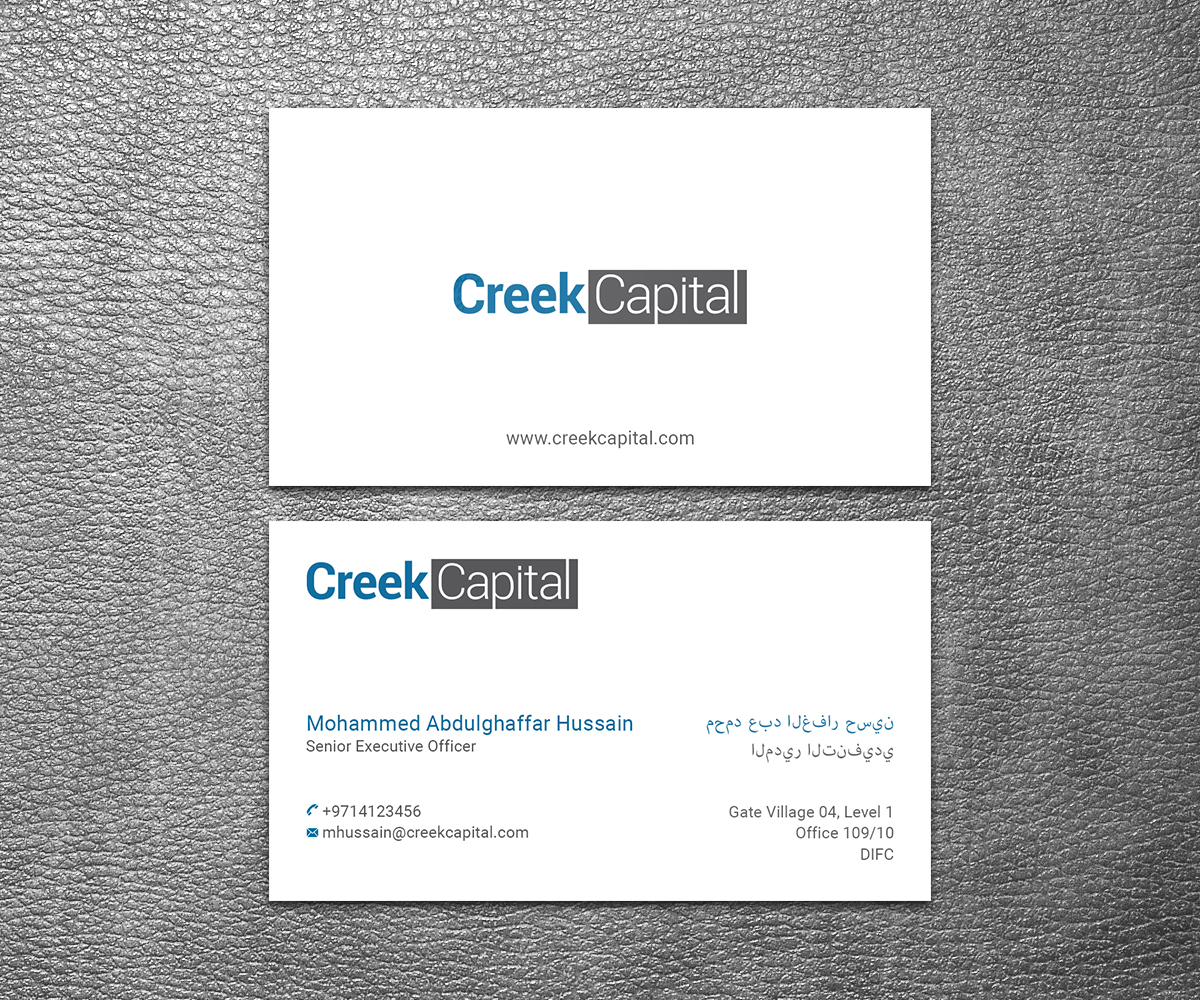Visitenkarten-Design von SS_Designs für Green Coast Enterprises | Design #16201635