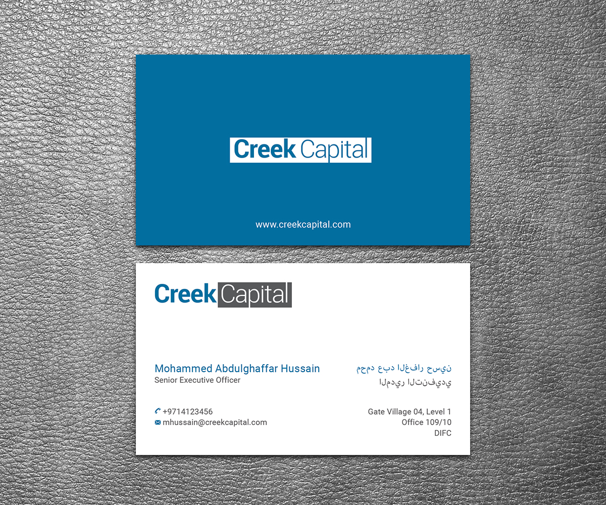 Visitenkarten-Design von SS_Designs für Green Coast Enterprises | Design #16207419