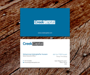 Diseño de Tarjeta de Presentación por SS_Designs para Green Coast Enterprises | Diseño: #16213917