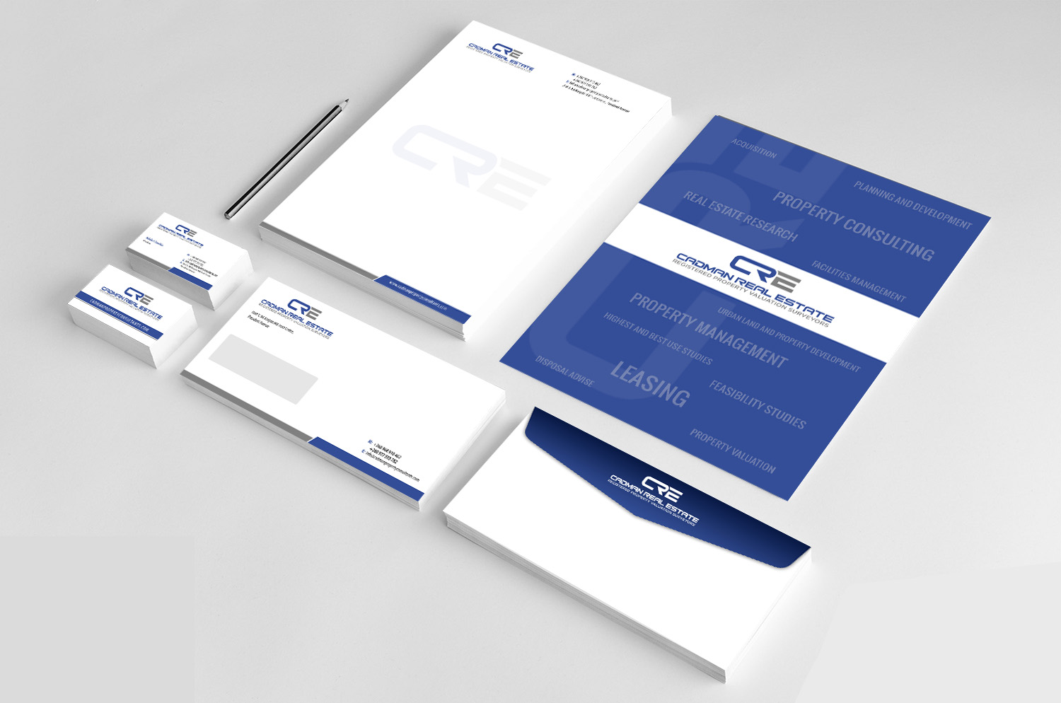 Print Design by MDesigns ™ for Cadman Real Estate Management Consulting | Design #16048447