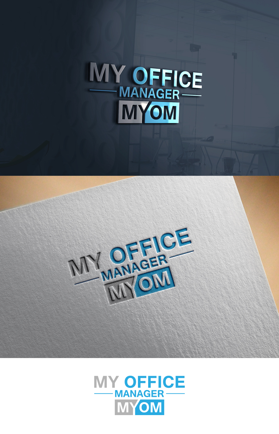 Logo Design by saeinpahore41504 for Manage My Office | Design #16101134