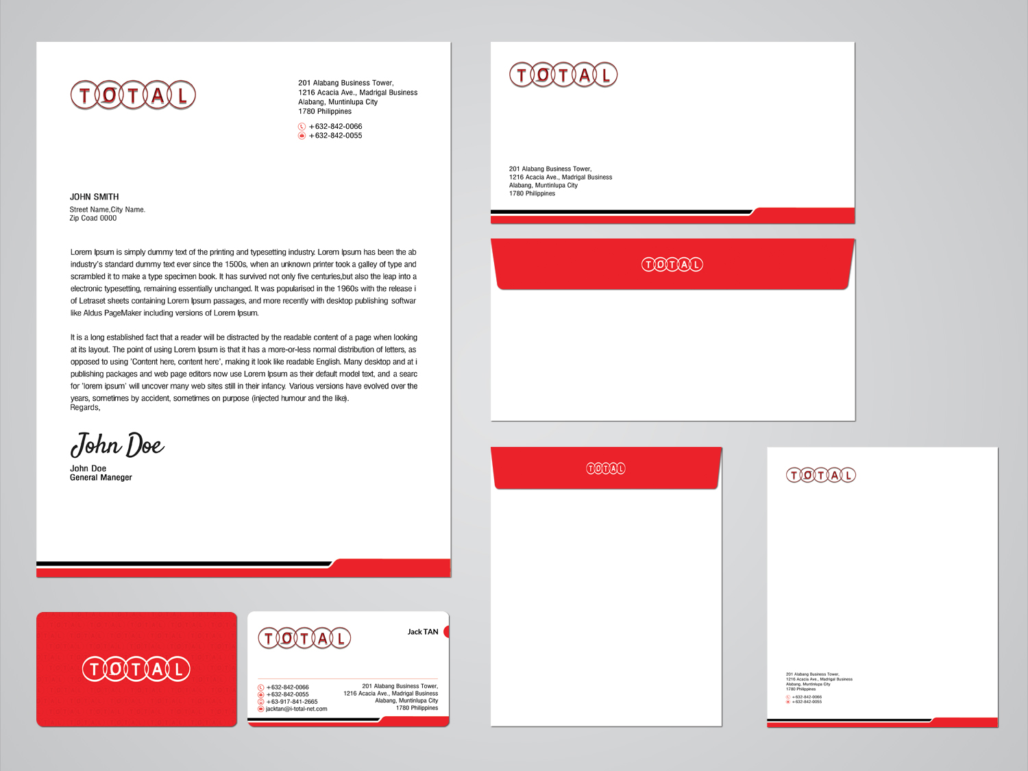 Stationery Design by SL Designer for TOTALPower | Design #16045689
