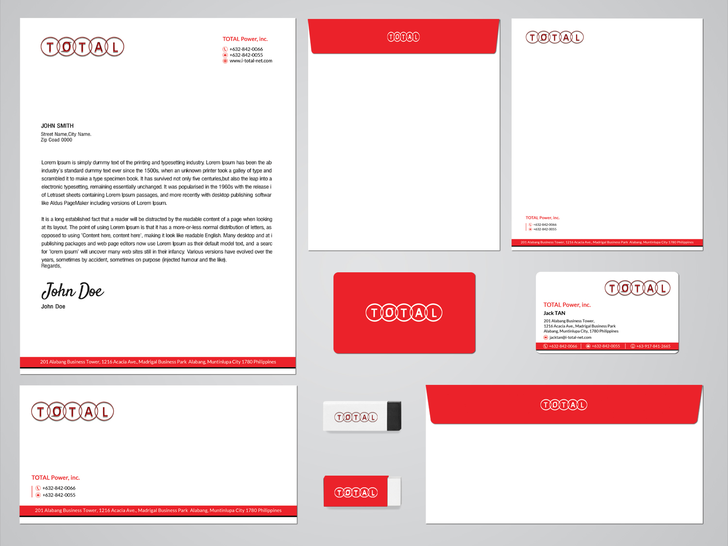 Stationery Design by SL Designer for TOTALPower | Design #16282415