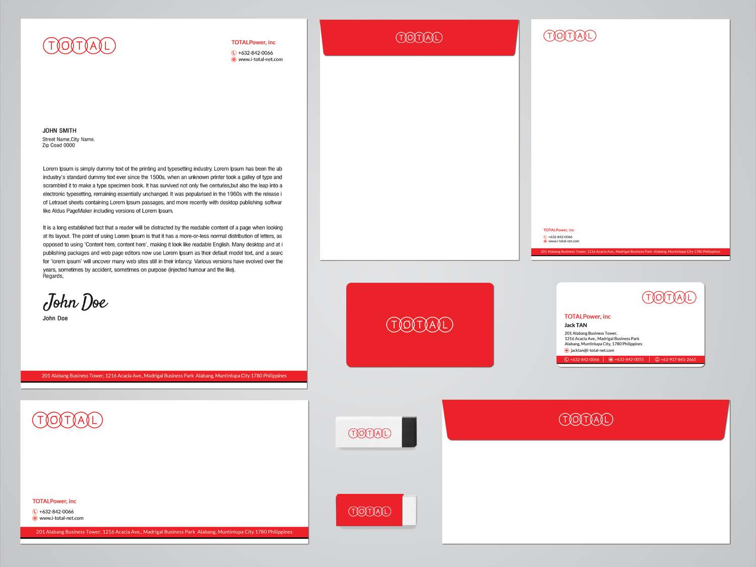 Stationery Design by SL Designer for TOTALPower | Design #16313537