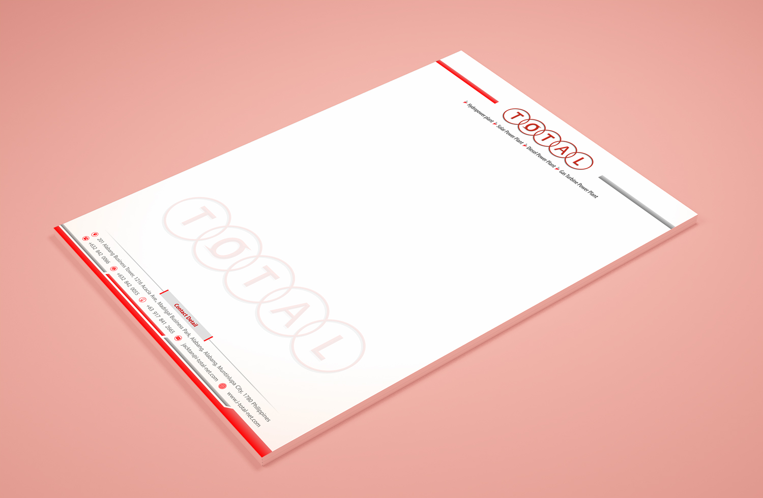 Diseño de Papelería por Petter Goms para TOTALPower | Diseño #16044137