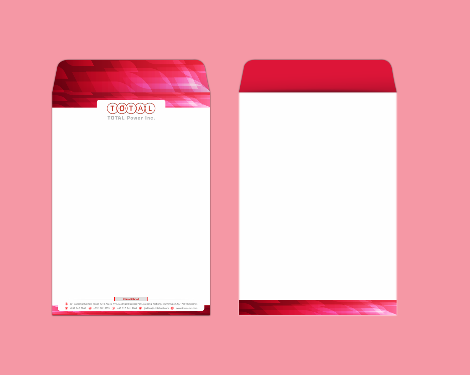 Stationery Design by Petter Goms for TOTALPower | Design #16049876