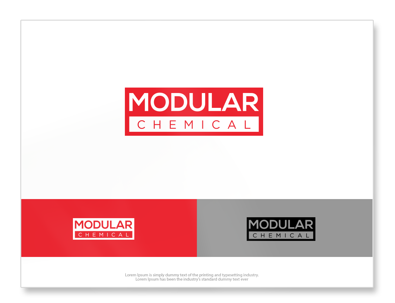 Logo Design by groomfox for Modular Chemical | Design #16047917