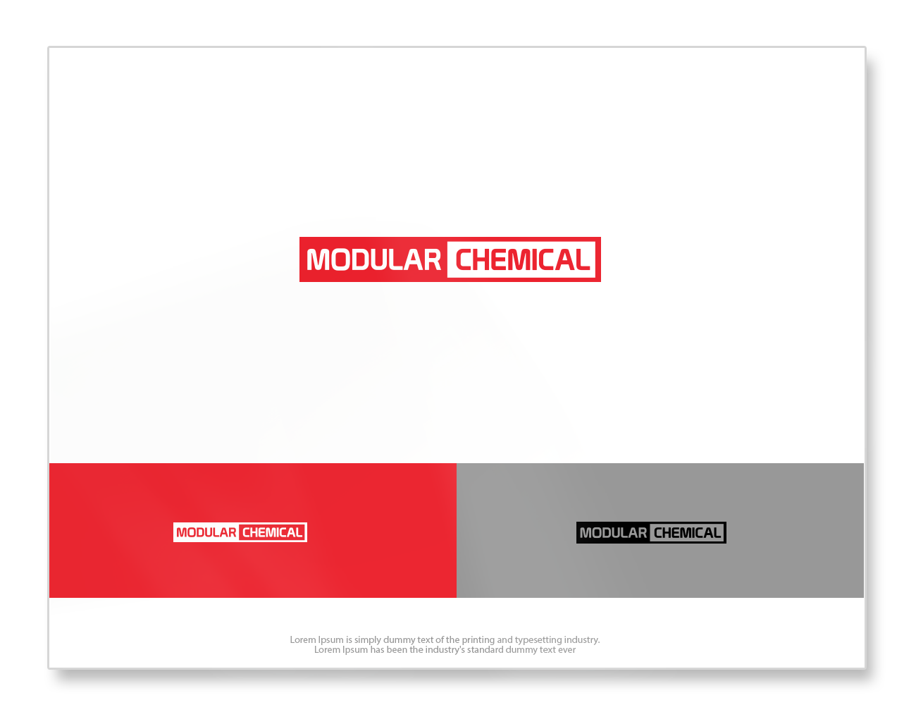 Logo Design by groomfox for Modular Chemical | Design #16047919