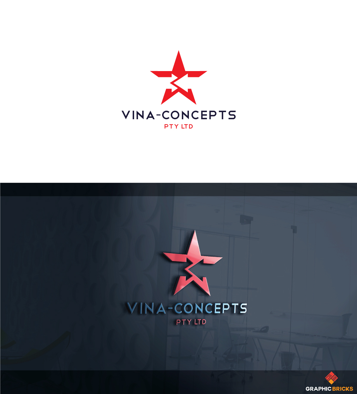 Logo Design by Graphic Bricks for Vacu-Blast Pty Ltd | Design #16047697