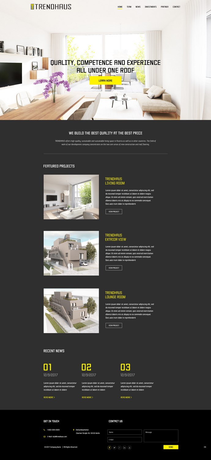 Web Design par pb pour O. Moed GmbH | Design #16068184