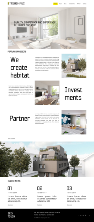 Web Design by pb for O. Moed GmbH | Design: #16068188