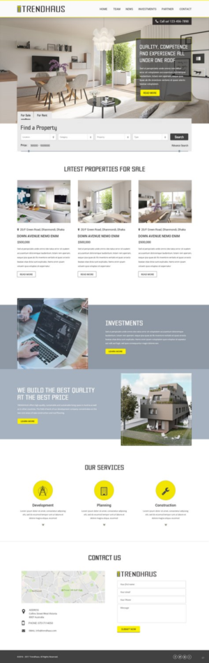 Web Design by pb for O. Moed GmbH | Design: #16406148
